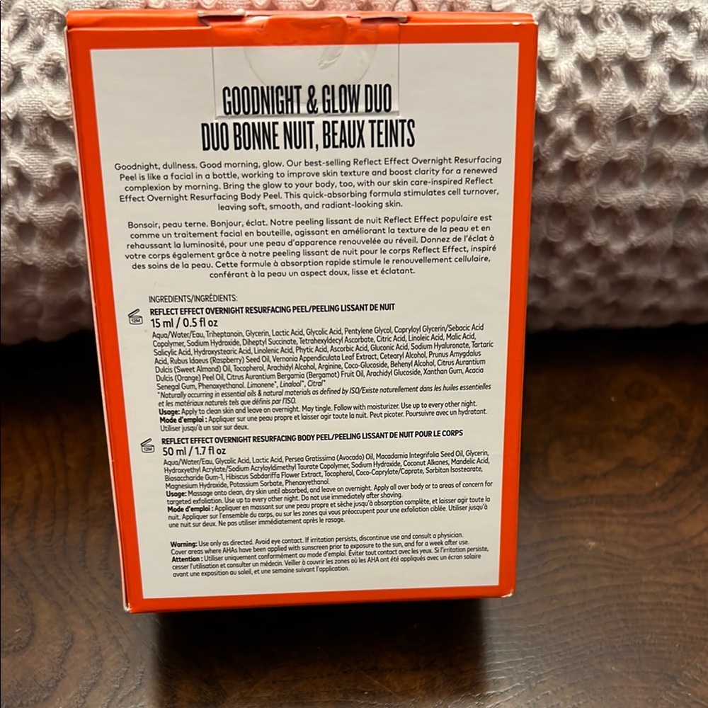 Beautycounter Orange Peel Skincare